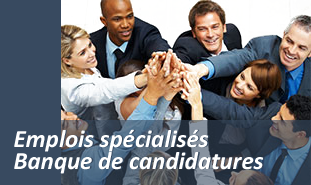 Emplois spécialisés - Banque de candidatures